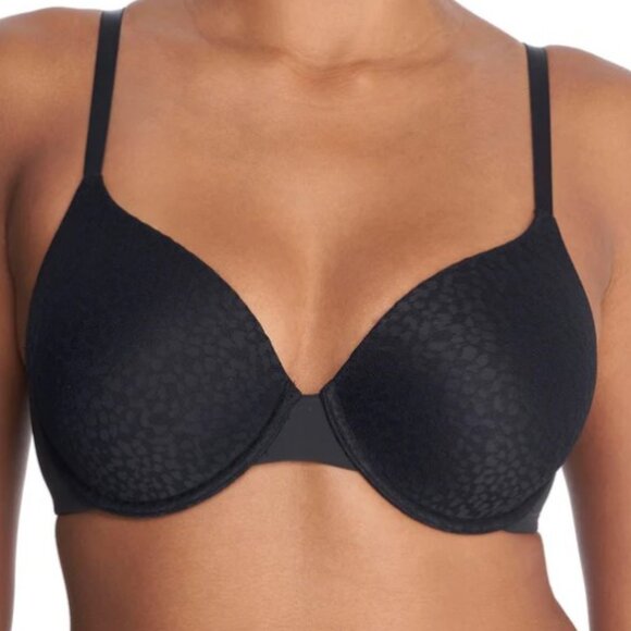 Natori Comfort Evolution Full Fit Memory Foam Convertible Underwire Bra Black 38 - Picture 1 of 10